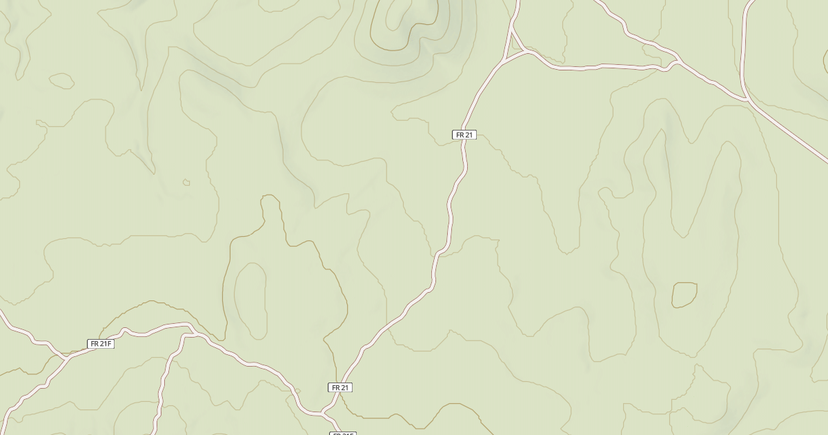 Map preview of USFS Motor Vehicle Use Map Roads {9EDF9D42-79B9-4671-8646-466908DD9C9B}
