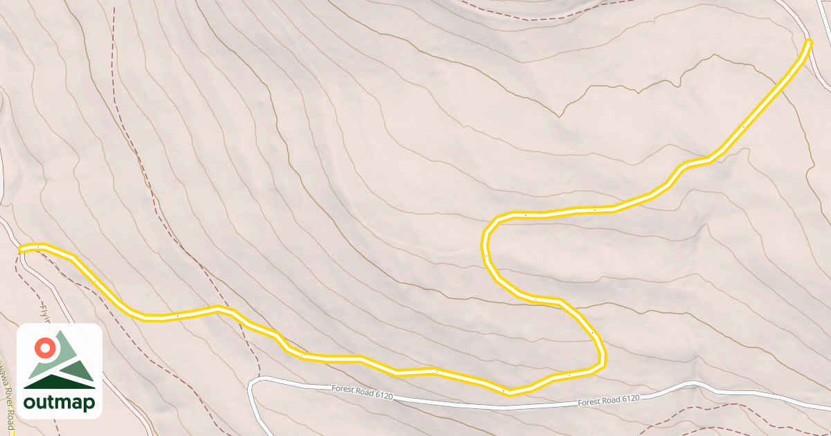 Map of Interlake Trail