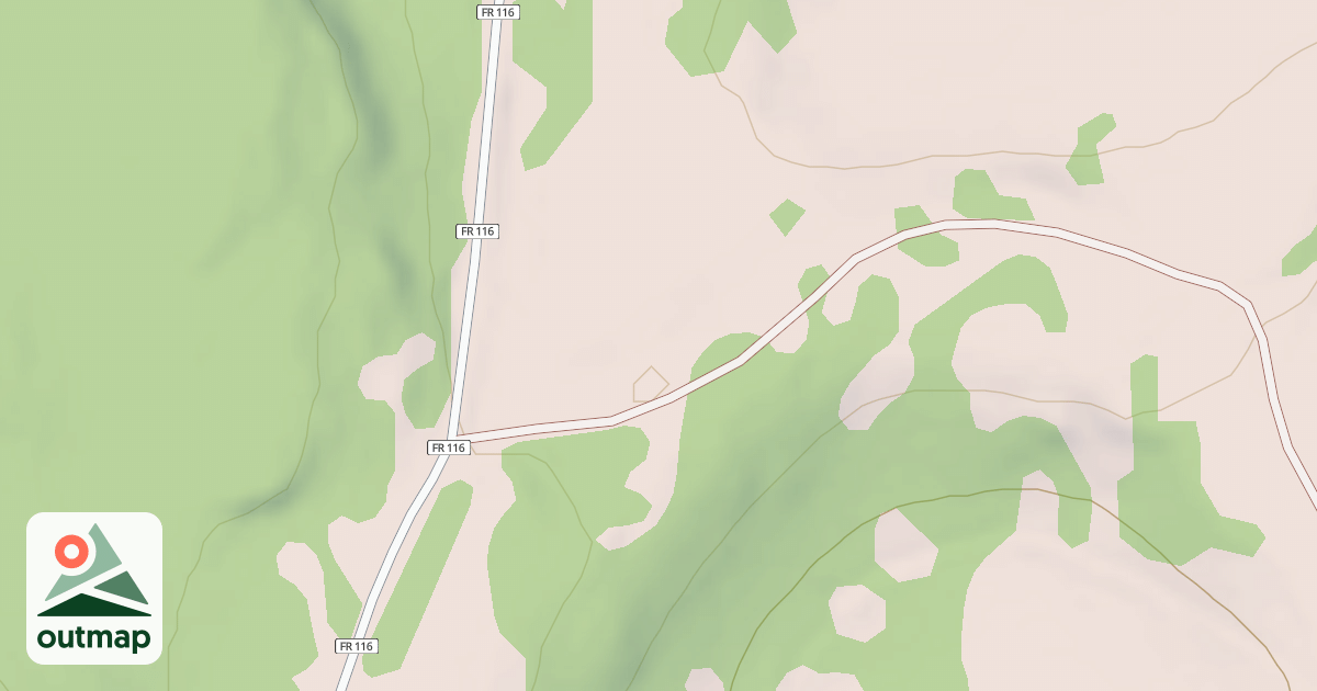 Map of USFS National Forest System Roads {B7457ABC-8696-4385-BAA8-518BB8E4A965}