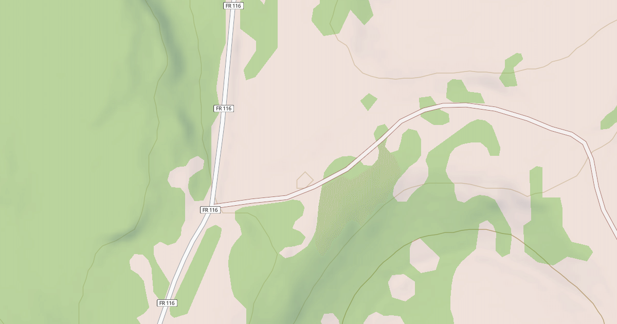 Map preview of USFS National Forest System Roads {B7457ABC-8696-4385-BAA8-518BB8E4A965}