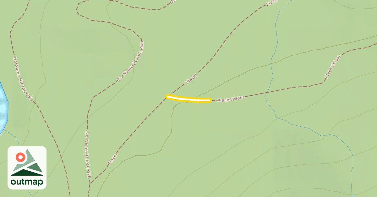Map of Alder-Placer Connector