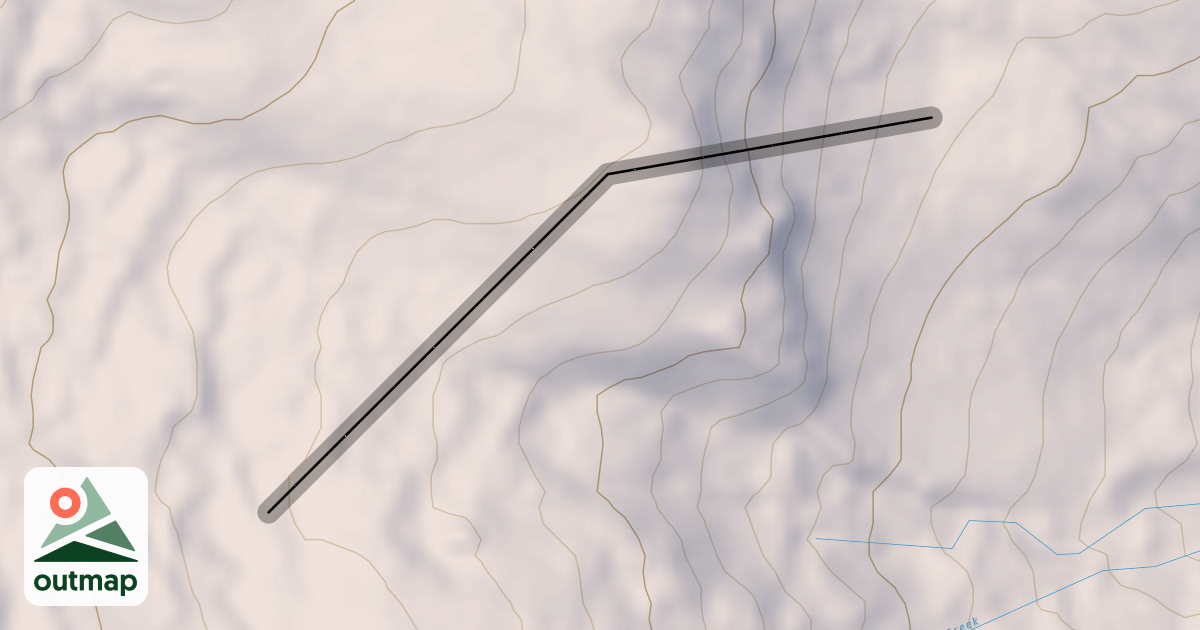 Map of No. 4 Headwall