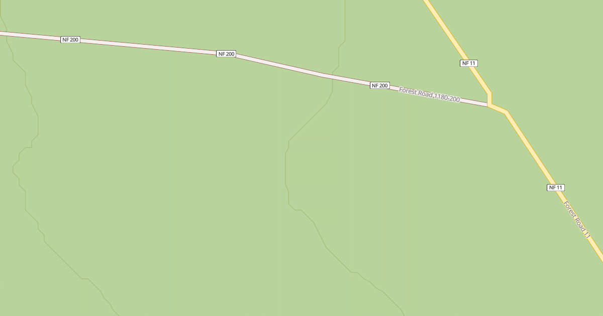 Map preview of USFS Motor Vehicle Use Map Roads {1EB46461-0416-4773-84CC-254D56950E5A}