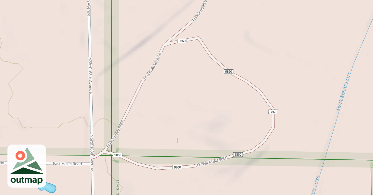 Map of 9860