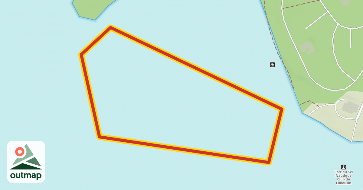 Map of Lake Wake Park