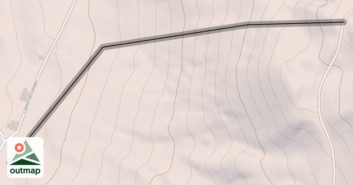 Map of La Noire du Lachat