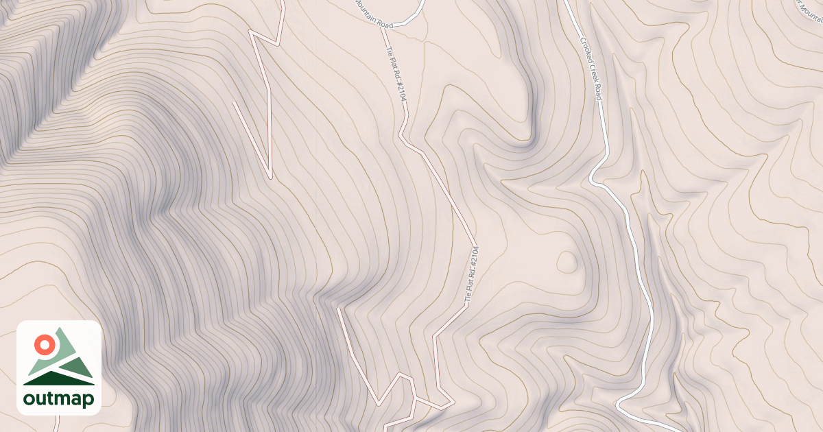 Map of TIE FLATS