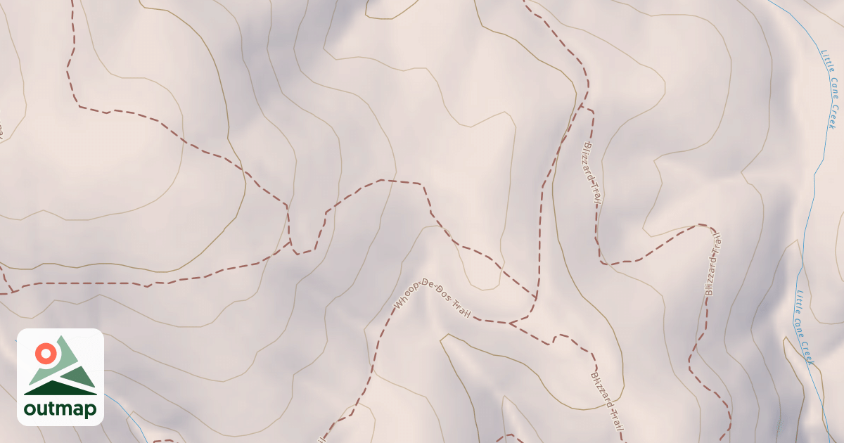 Map of Whissenhunt Loop