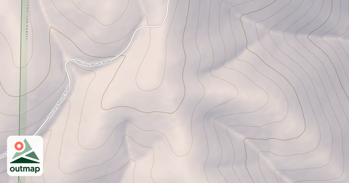 Map of FELCIANA MTN ROAD T1