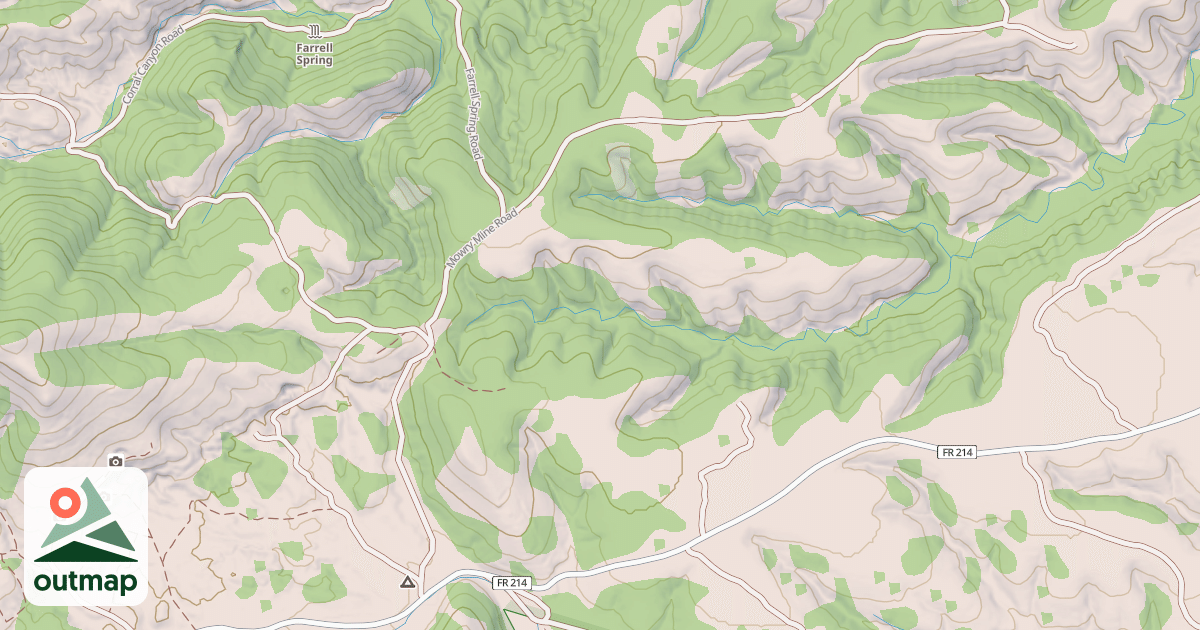 Map of MOWRY MINE