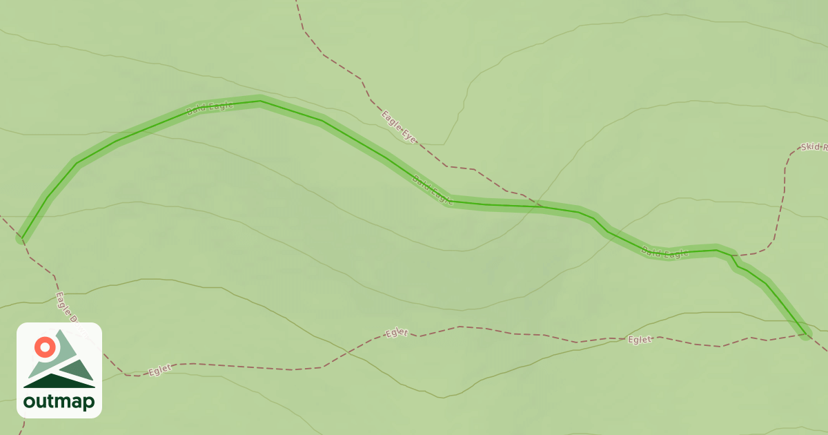 Map of Bald Eagle