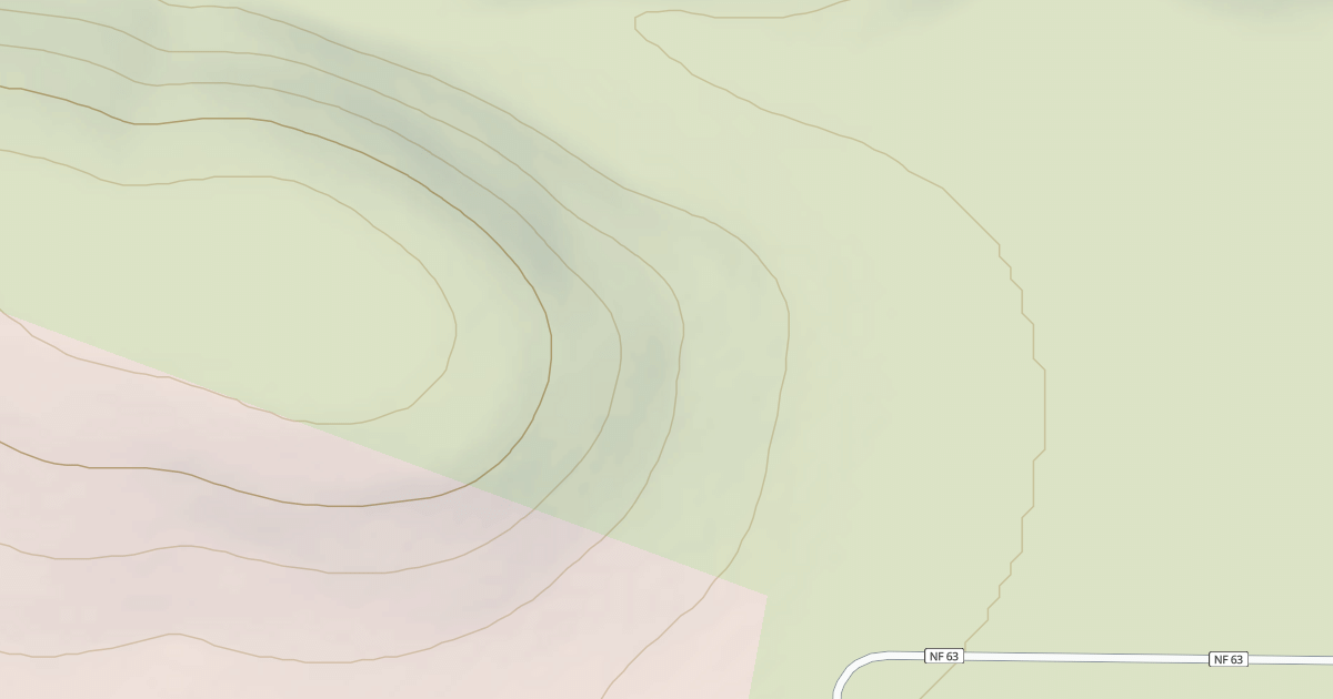 Map preview of USFS Motor Vehicle Use Map Roads {20B8F720-D7D0-48B6-BA23-E311729D4FB8}