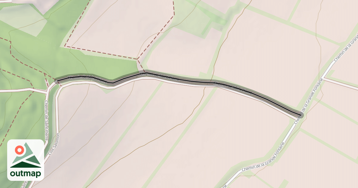 Map of Chemin de Saint-Pierre