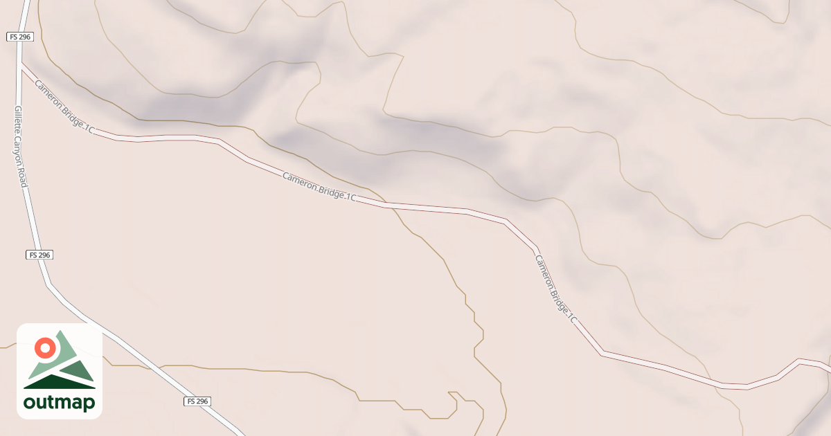 Map of CAMERON BR 1C