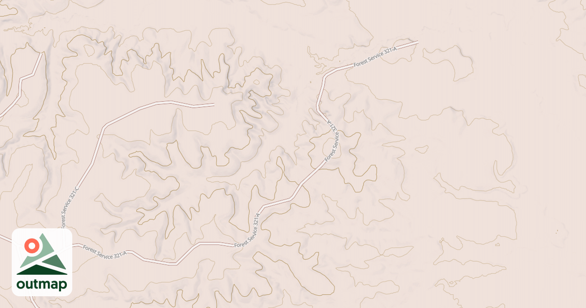 Map of USFS National Forest System Roads {01D43702-2450-4E63-AF86-A1E54C252018}