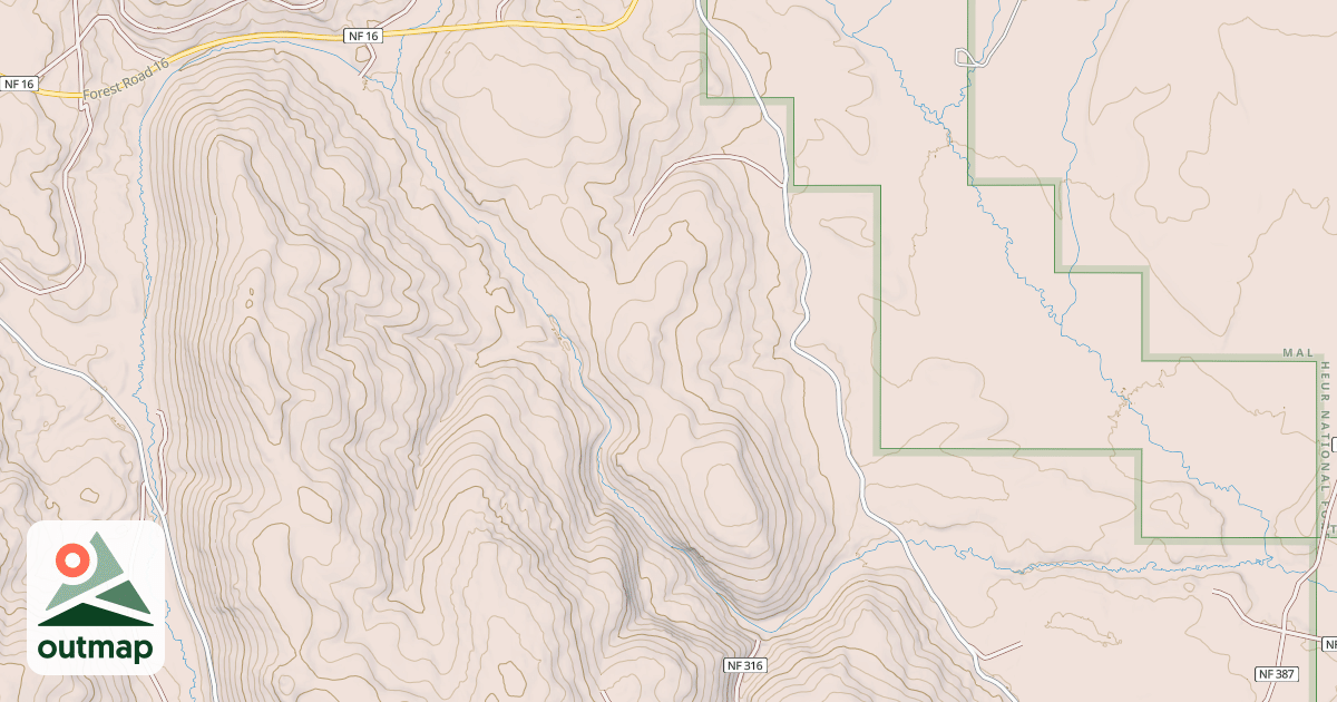 Map of MAJOR LOCAL