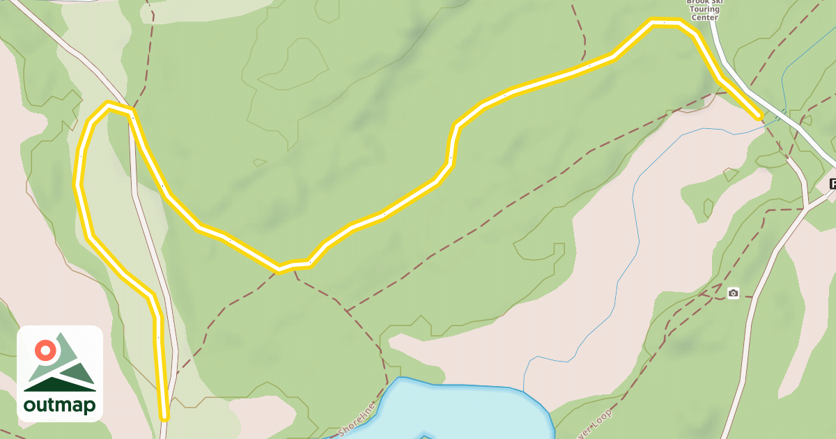 Map of Pine Point Loop
