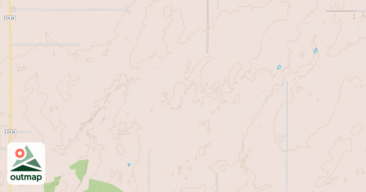 Map of Matthew Lourey State Trail