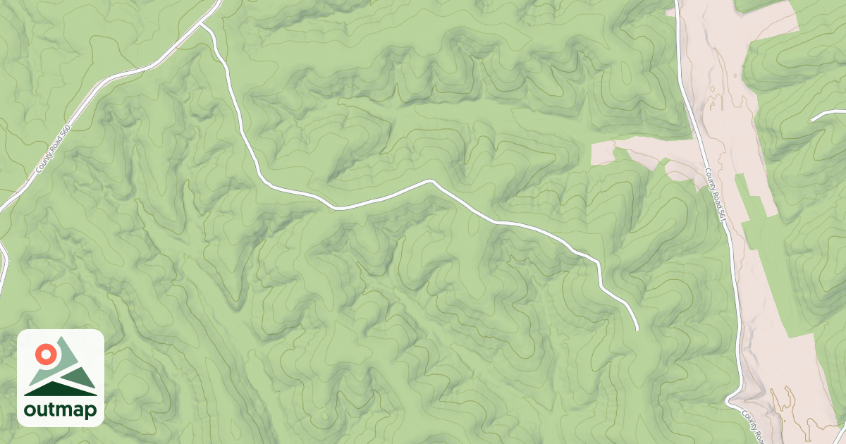 Map of HELLUMS HOLLOW