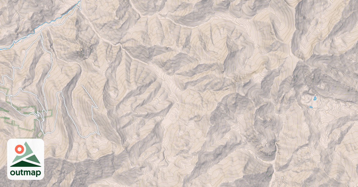 Map of USFS Motor Vehicle Use Map Trails 1044