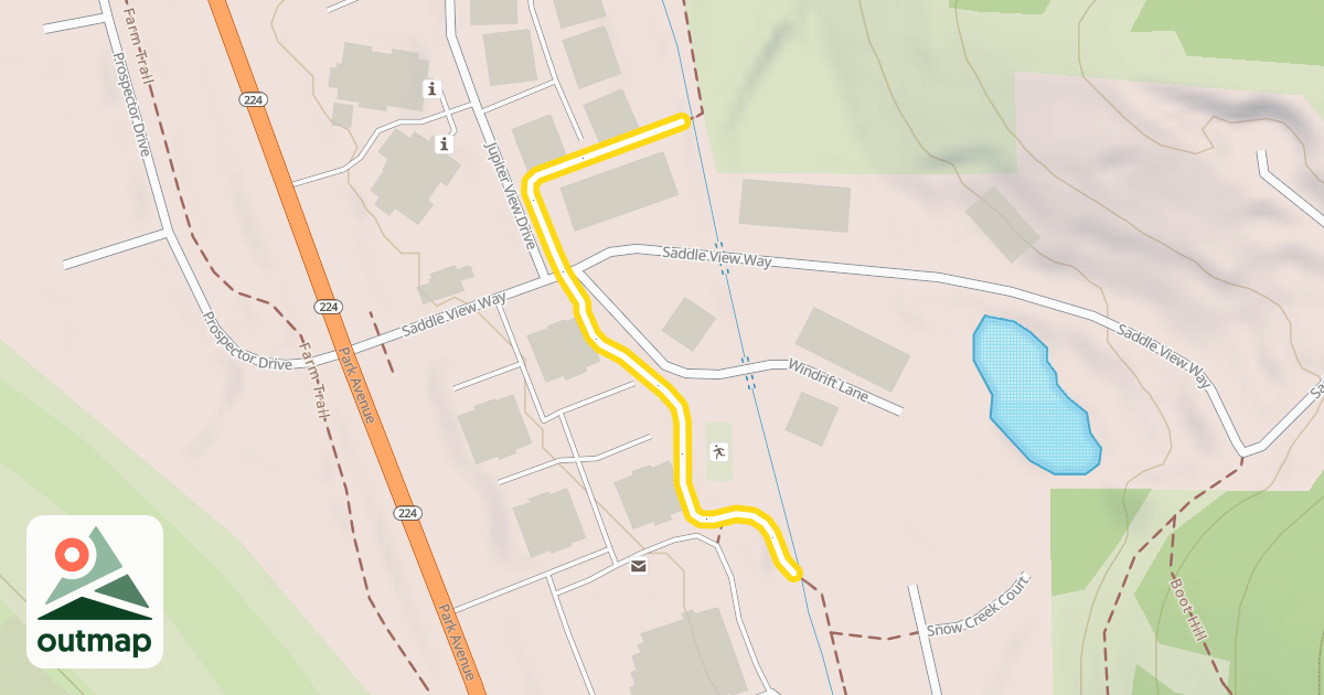 Map of McLeod Creek Trail
