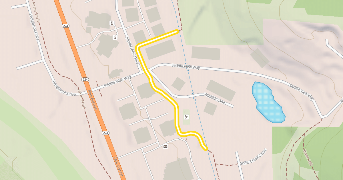 Map preview of McLeod Creek Trail