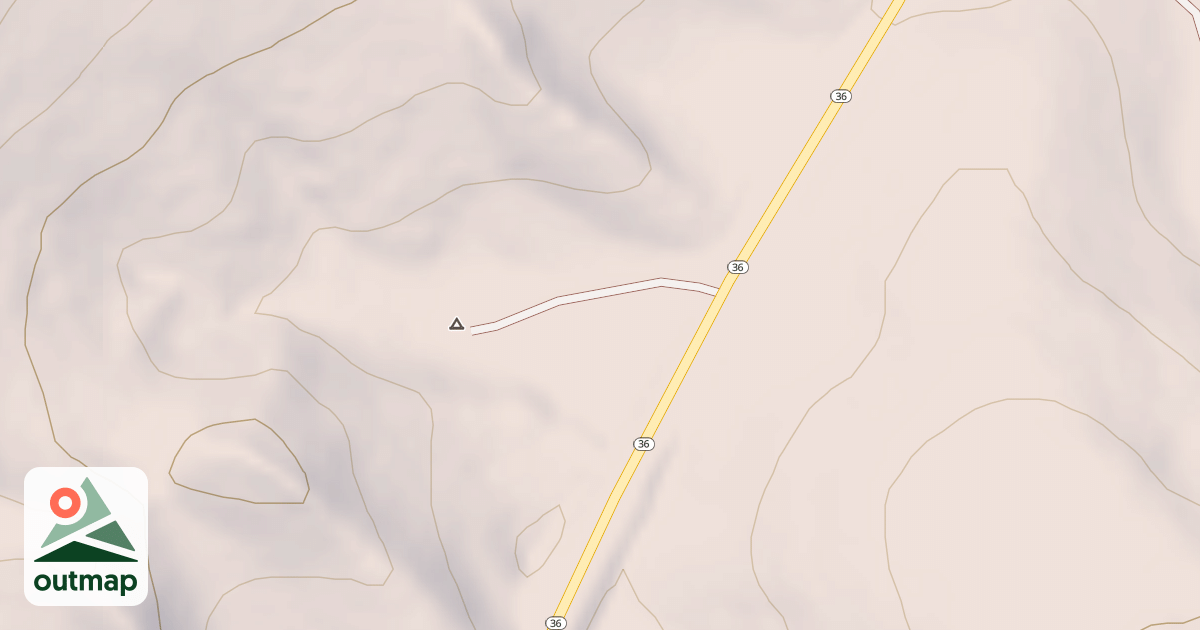 Map of SNOW HOLLOW WEST