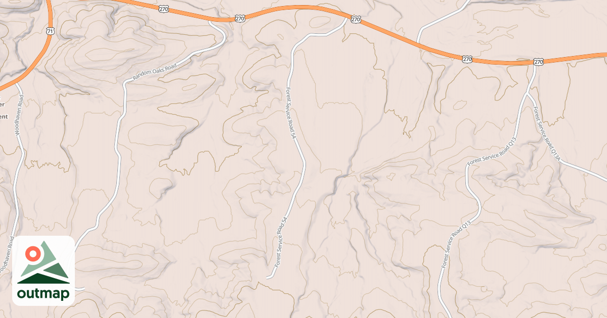 Map of ADAMS