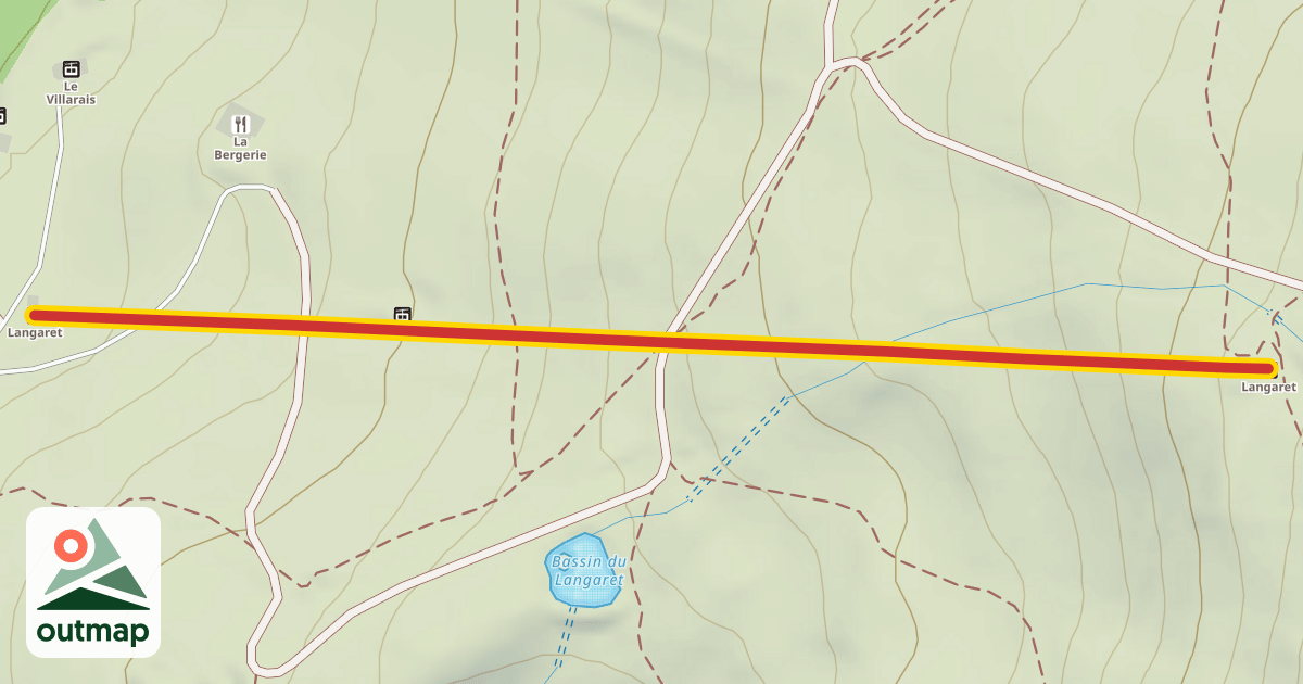 Map of Langaret