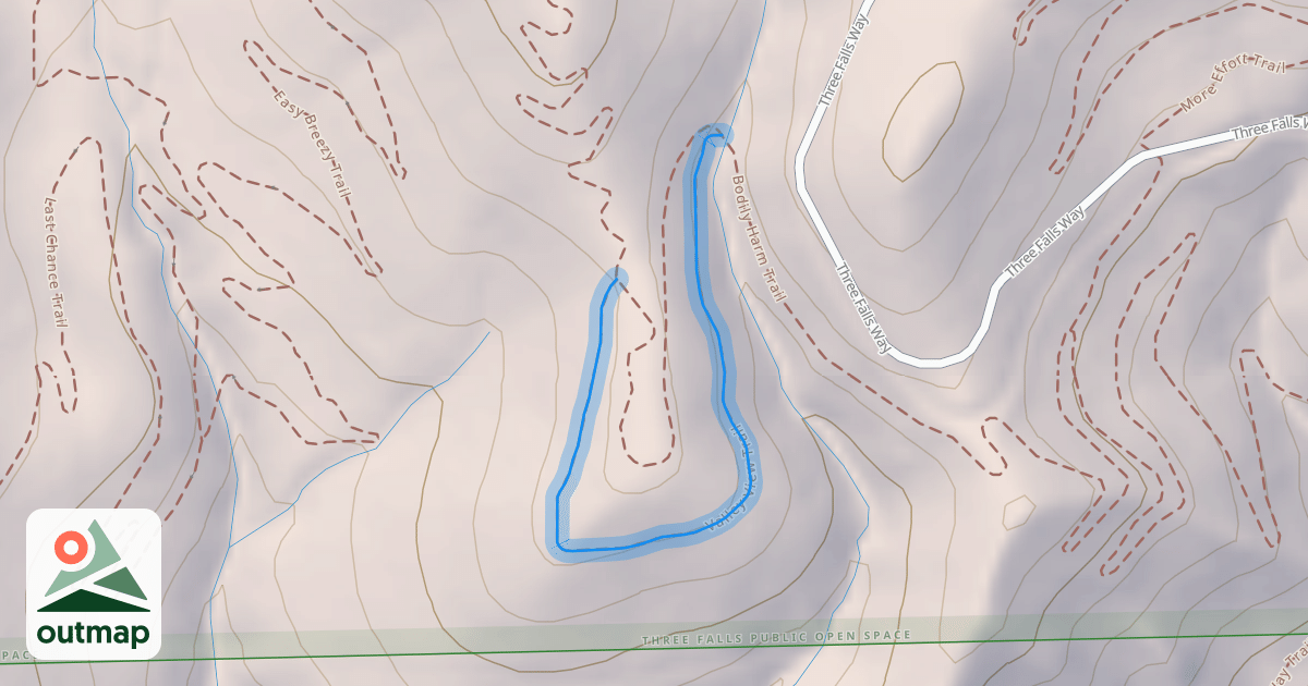 Map of Valley View Trail