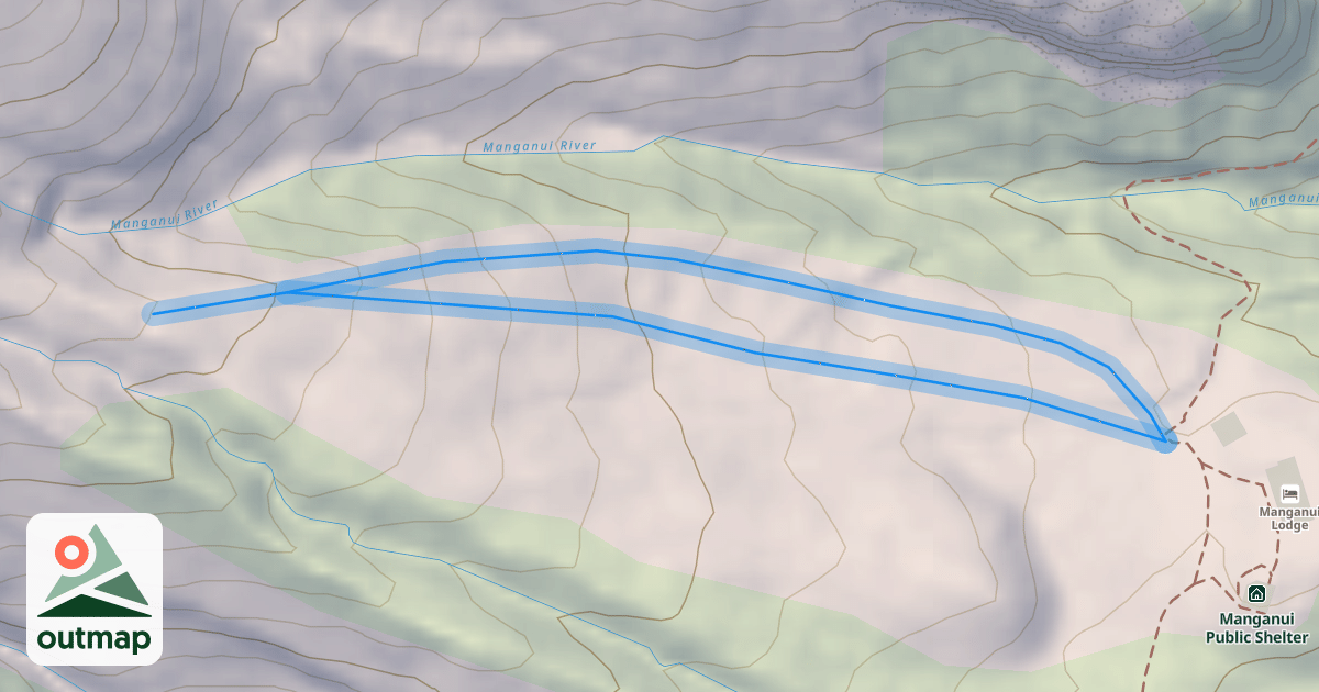 Map of Ngarara Gully