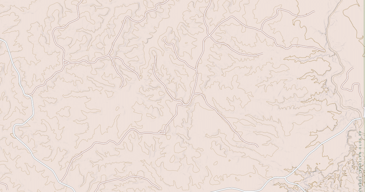 Map preview of USFS National Forest System Roads {0AA7DCD2-87AB-4F72-9652-9E6D6B69ABB6}