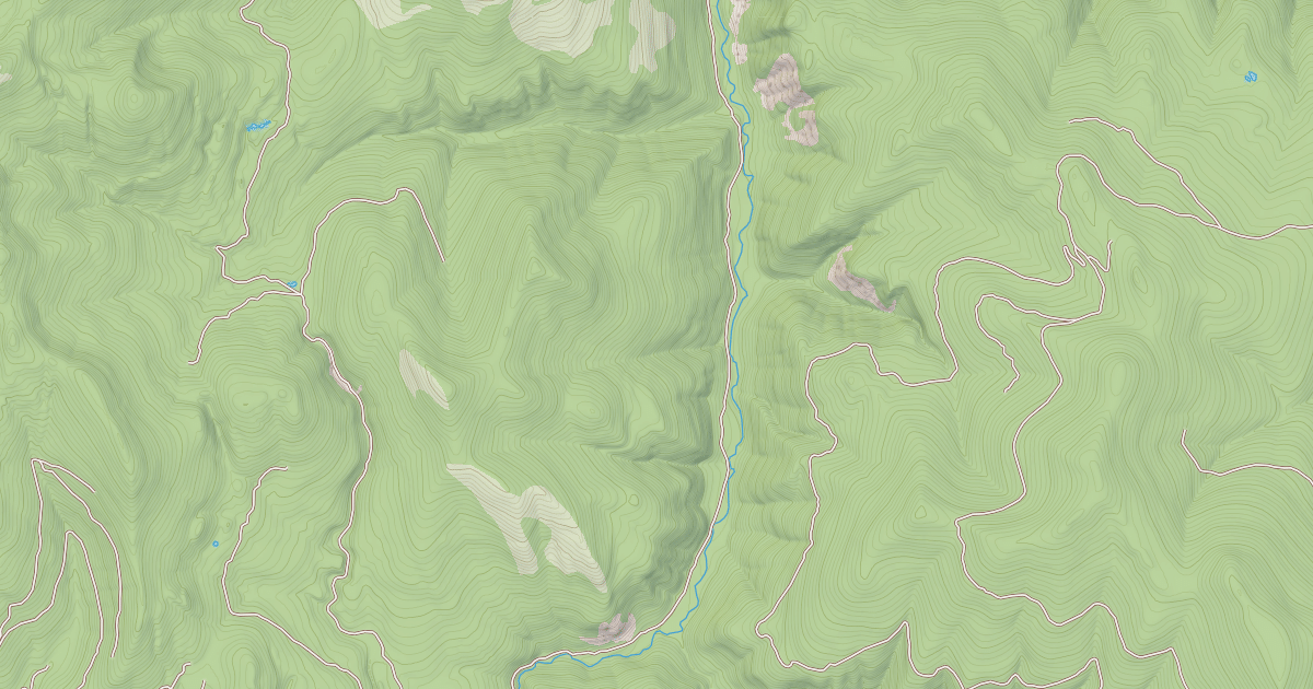 Map preview of East Pipe/big Creek  Snowmobl