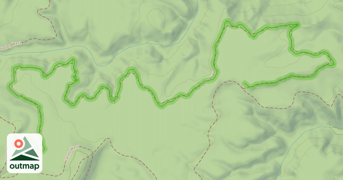 Map of Ninja Beaver