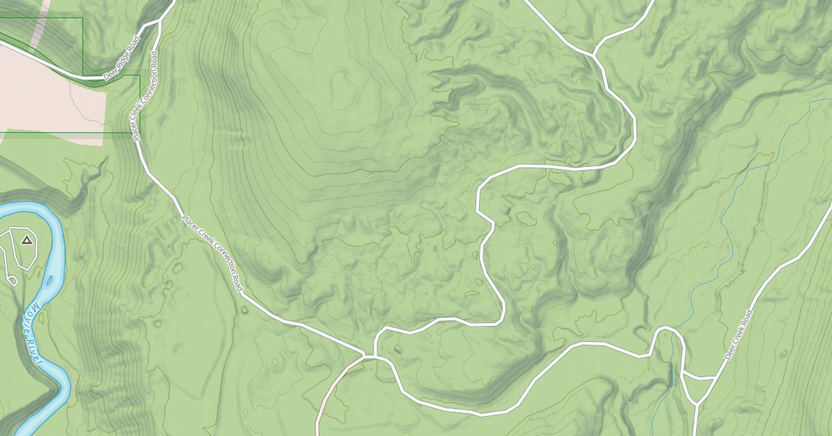 Map preview of PLACER CREEK CONNECTION