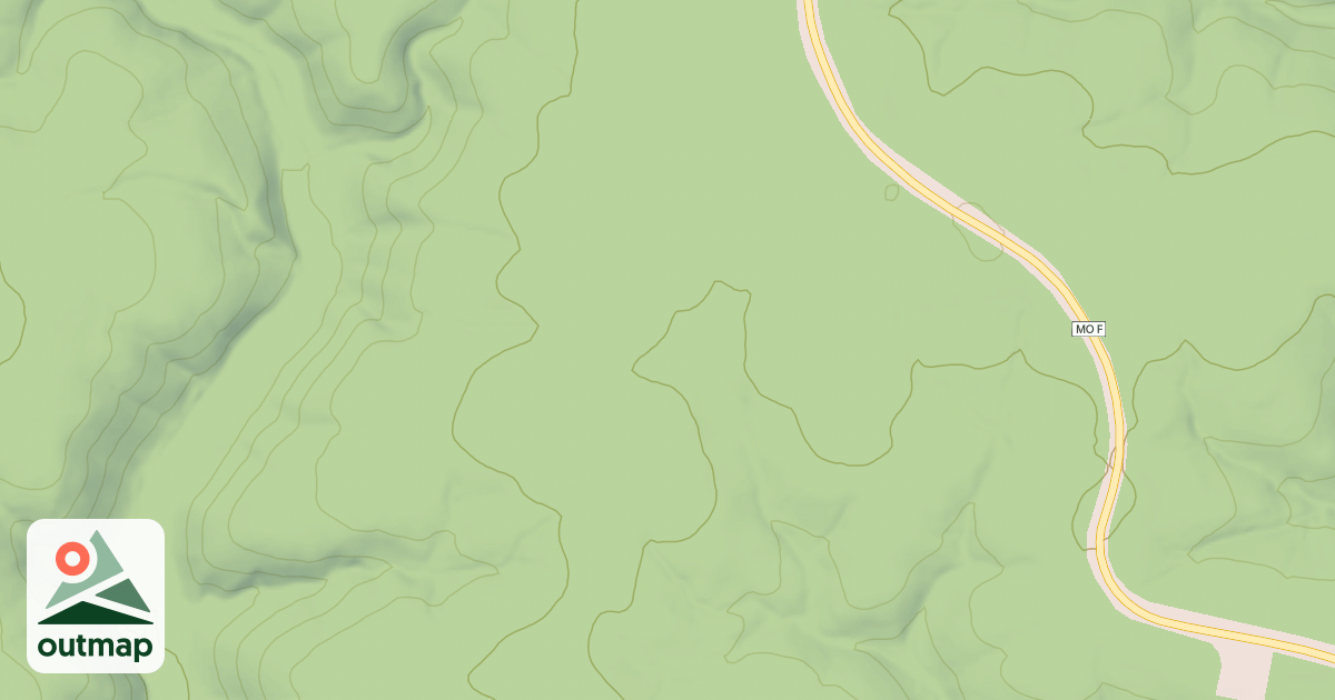 Map of GOOSENECK RIDGE