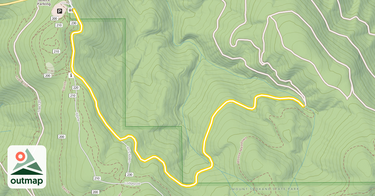 Map of Linder Ridge