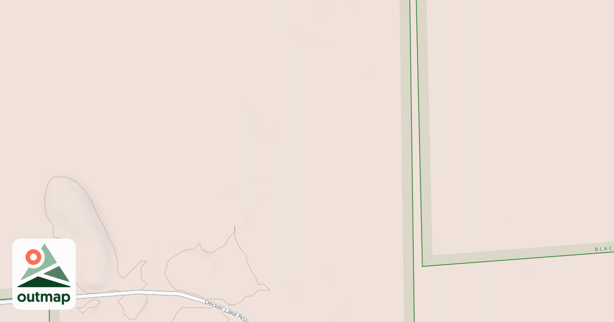 Map of DECKER LAKE SPUR A