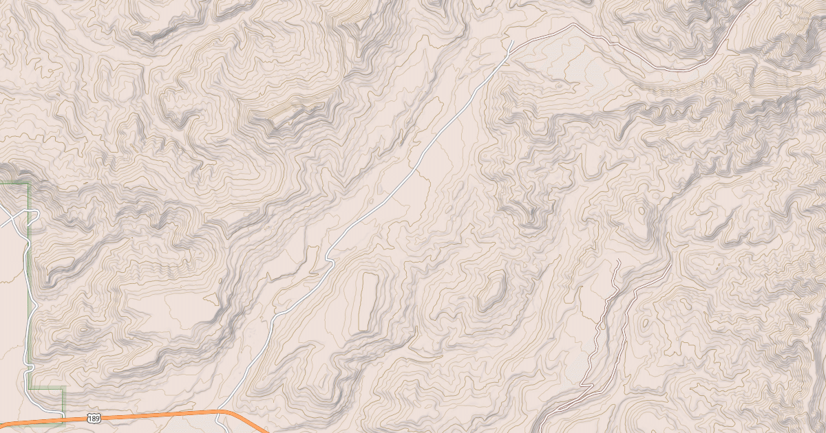 Map preview of FISHERMAN CREEK/ SLIDE CREEK