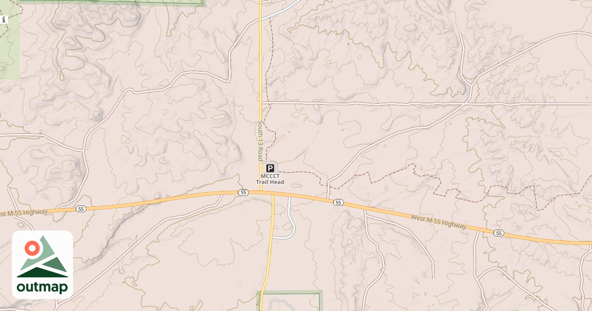 Map of Caberfae Way Smt Dnr638