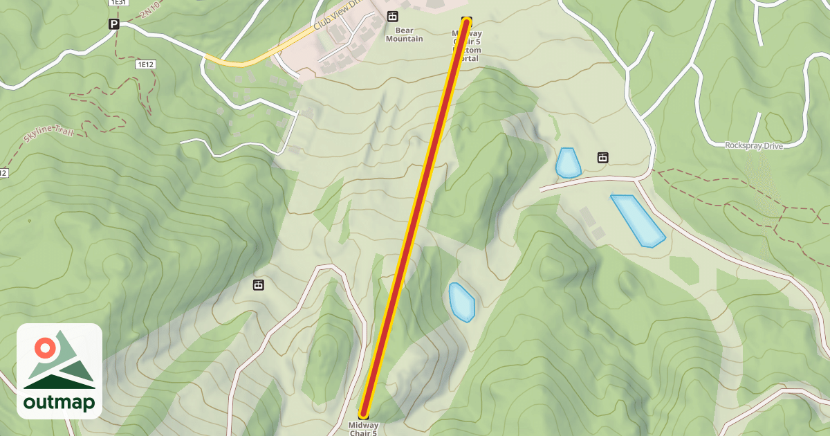 Map of Midway Chair 5