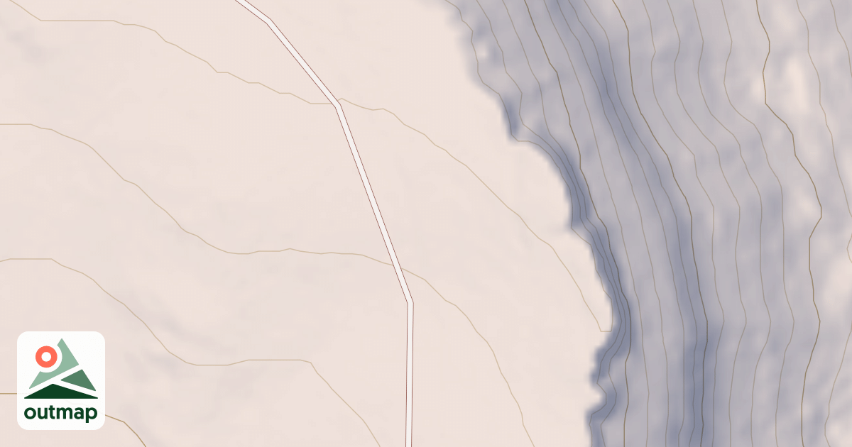 Map of FREEZE OUT RIM OBS. PT.