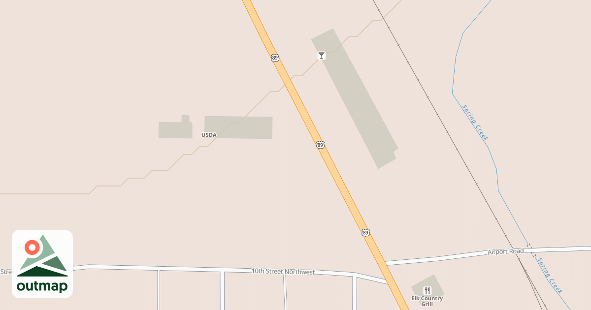 Map of CHOTEAU RESIDENCE