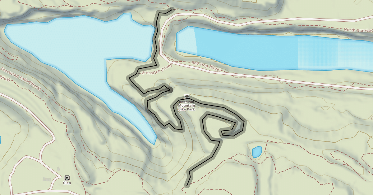 Map preview of Orange Crush (black)