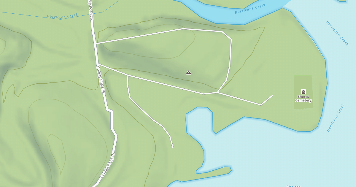 Map preview of SHORES LAKE BOAT PARKING