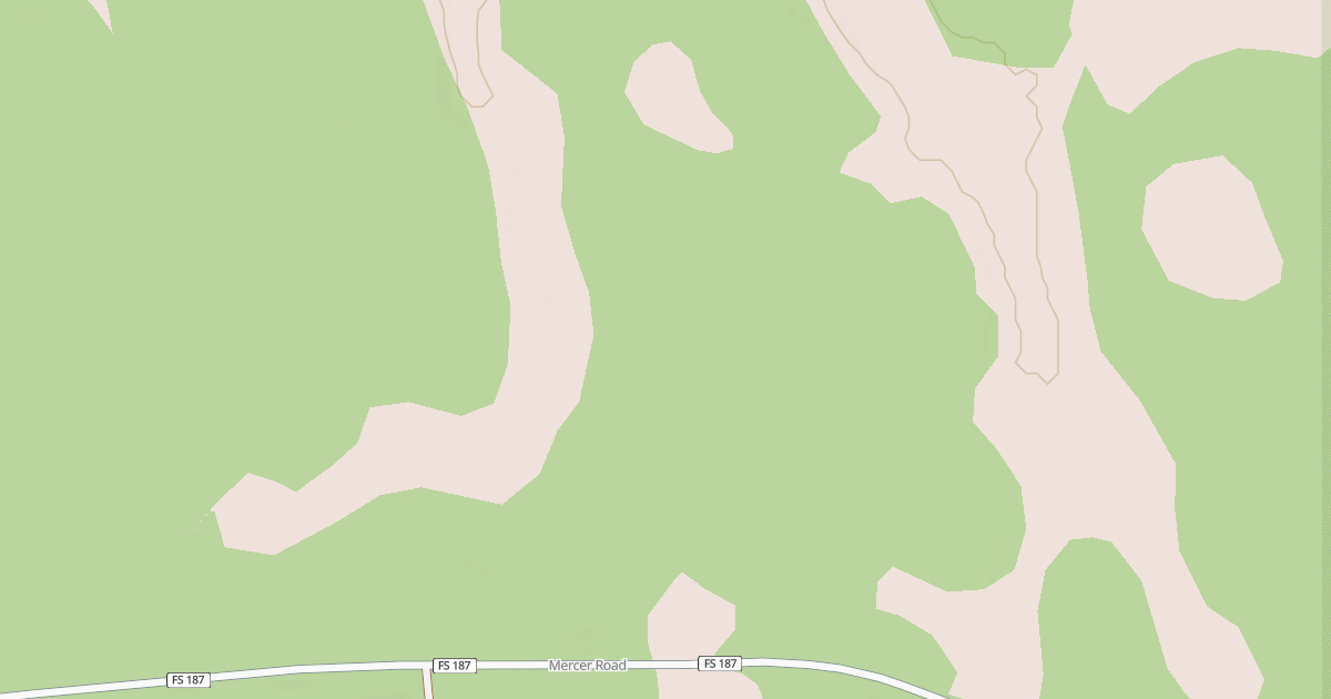 Map preview of USFS Motor Vehicle Use Map Roads {1BEB919F-B09B-41BE-BAA1-876239B4DE08}