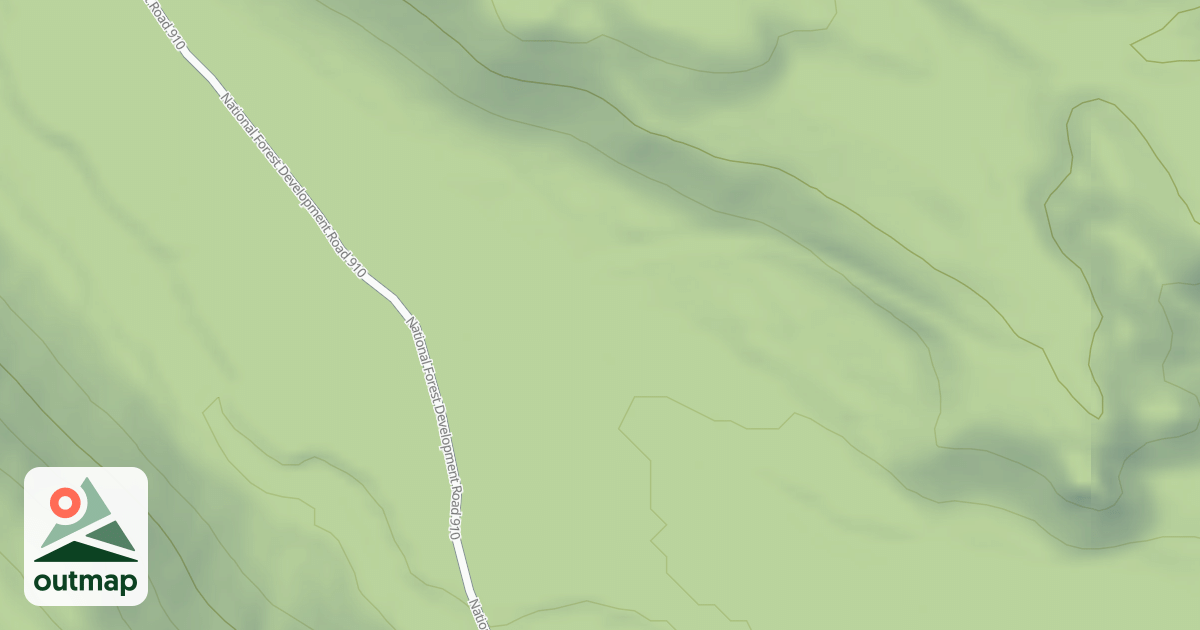 Map of HORSESHOE MEADOW