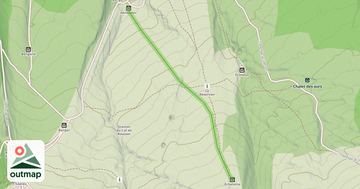 Map of Marmotte