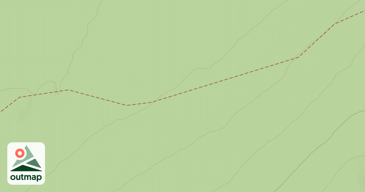 Map of Round the Mountain Trail