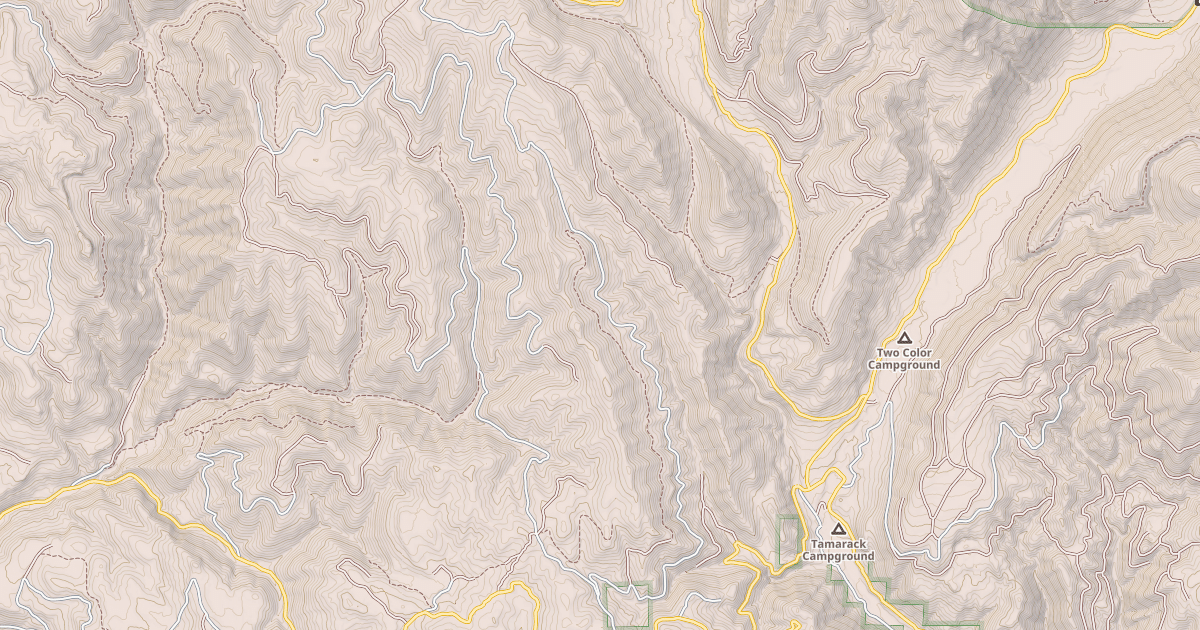 Map preview of USFS National Forest System Roads {03FD7C40-A406-433D-BFC8-AC5F36CAD6FC}